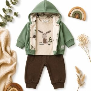 Conjunto bebé tres piezas baby bol